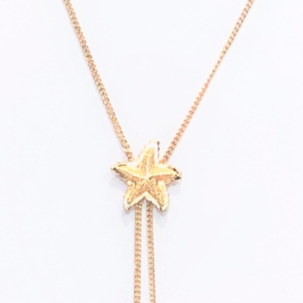 Vintage AVON Gold Starfish Pendant